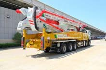 XCMG Schwing 67m big concrete pump with truck HB67V China concrete with sinotruk chassis truck price